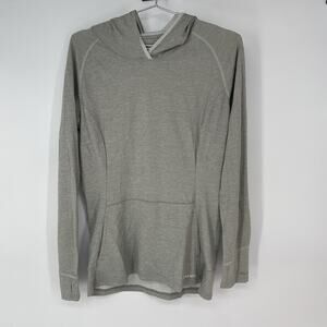 Simms Bugstopper Hoodie Sun Shirt Long Sleeve Gray Women's Size M